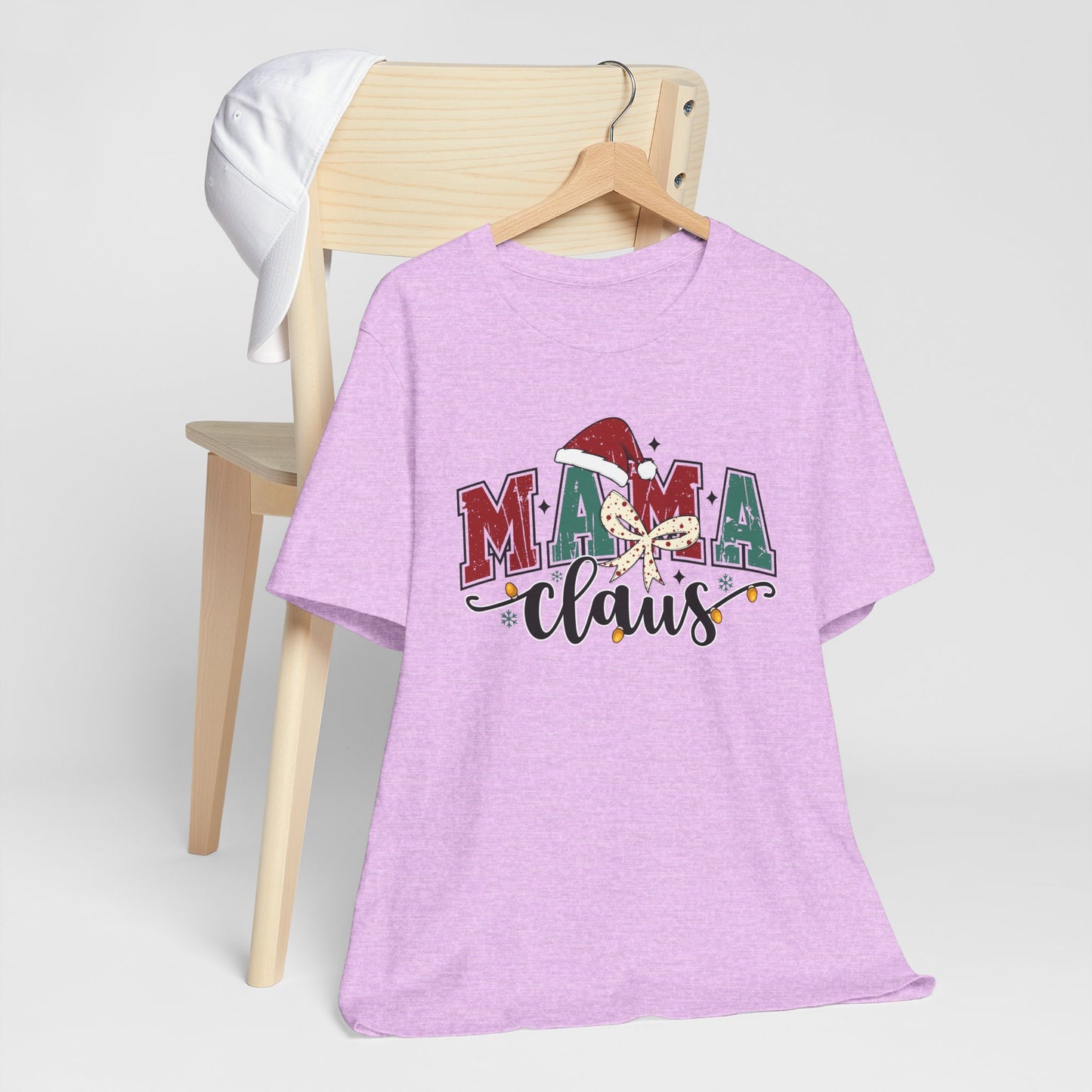 Mama Claus Christmas Tee — Festive Holiday Mom T-Shirt