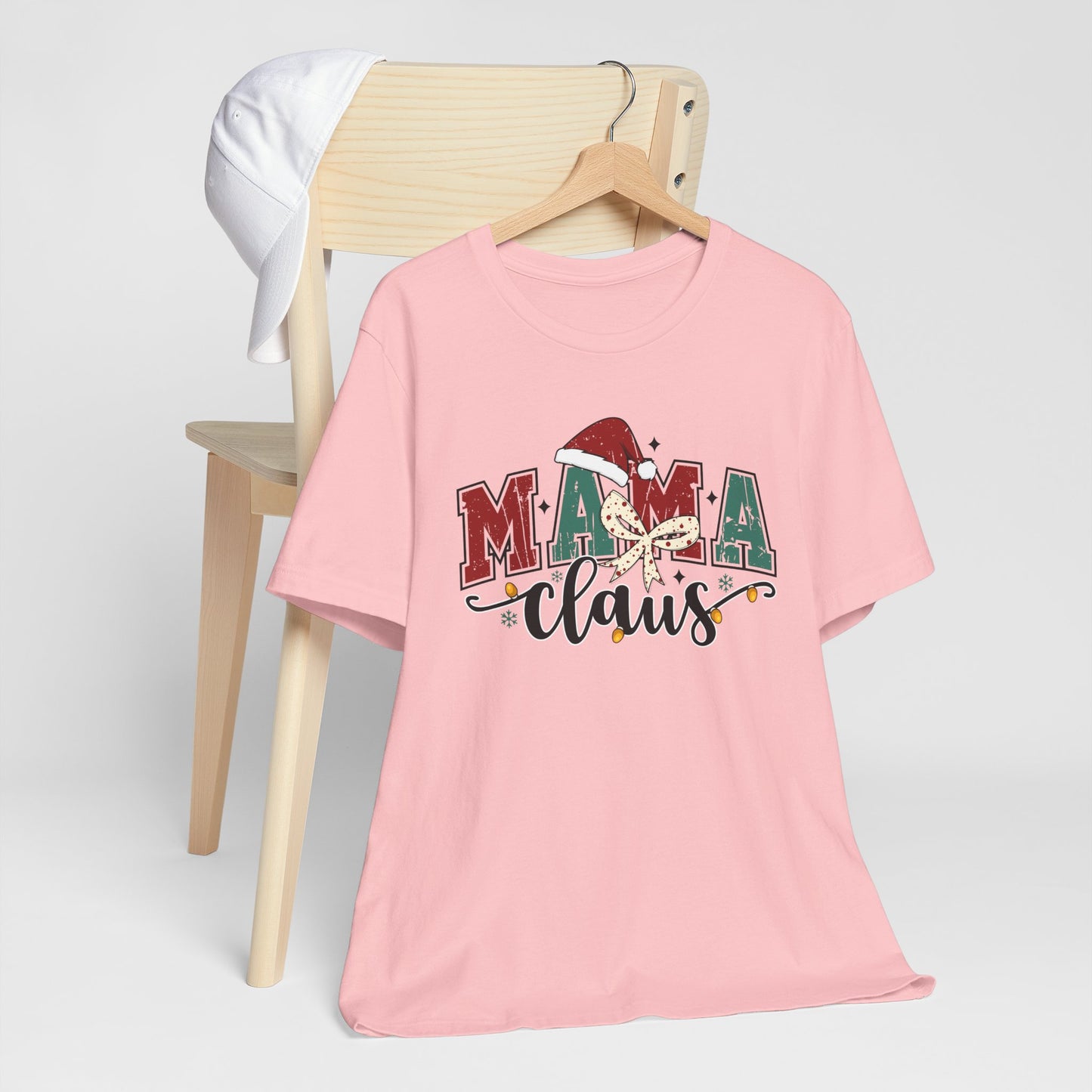 Mama Claus Christmas Tee — Festive Holiday Mom T-Shirt